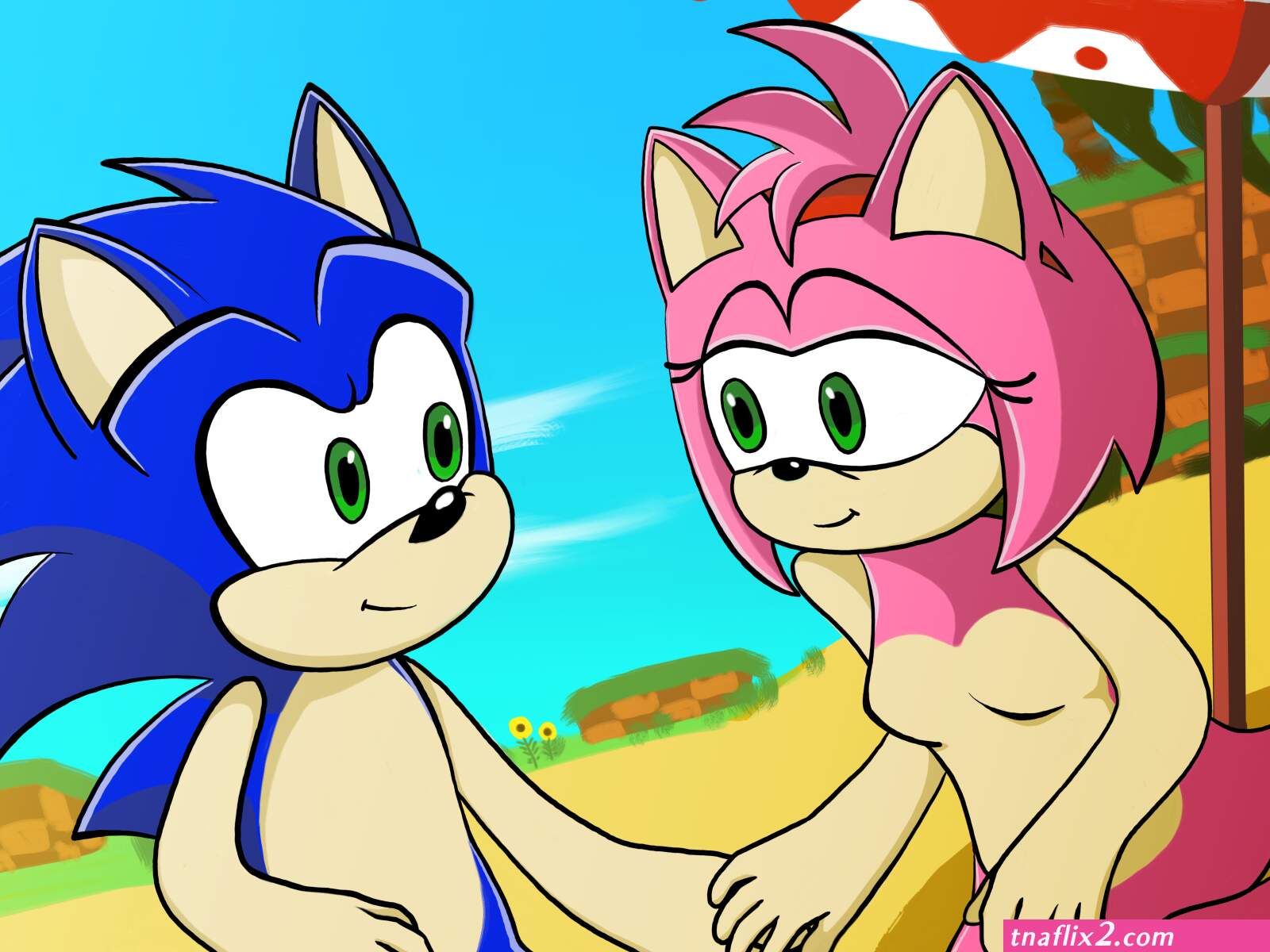 Naked amy