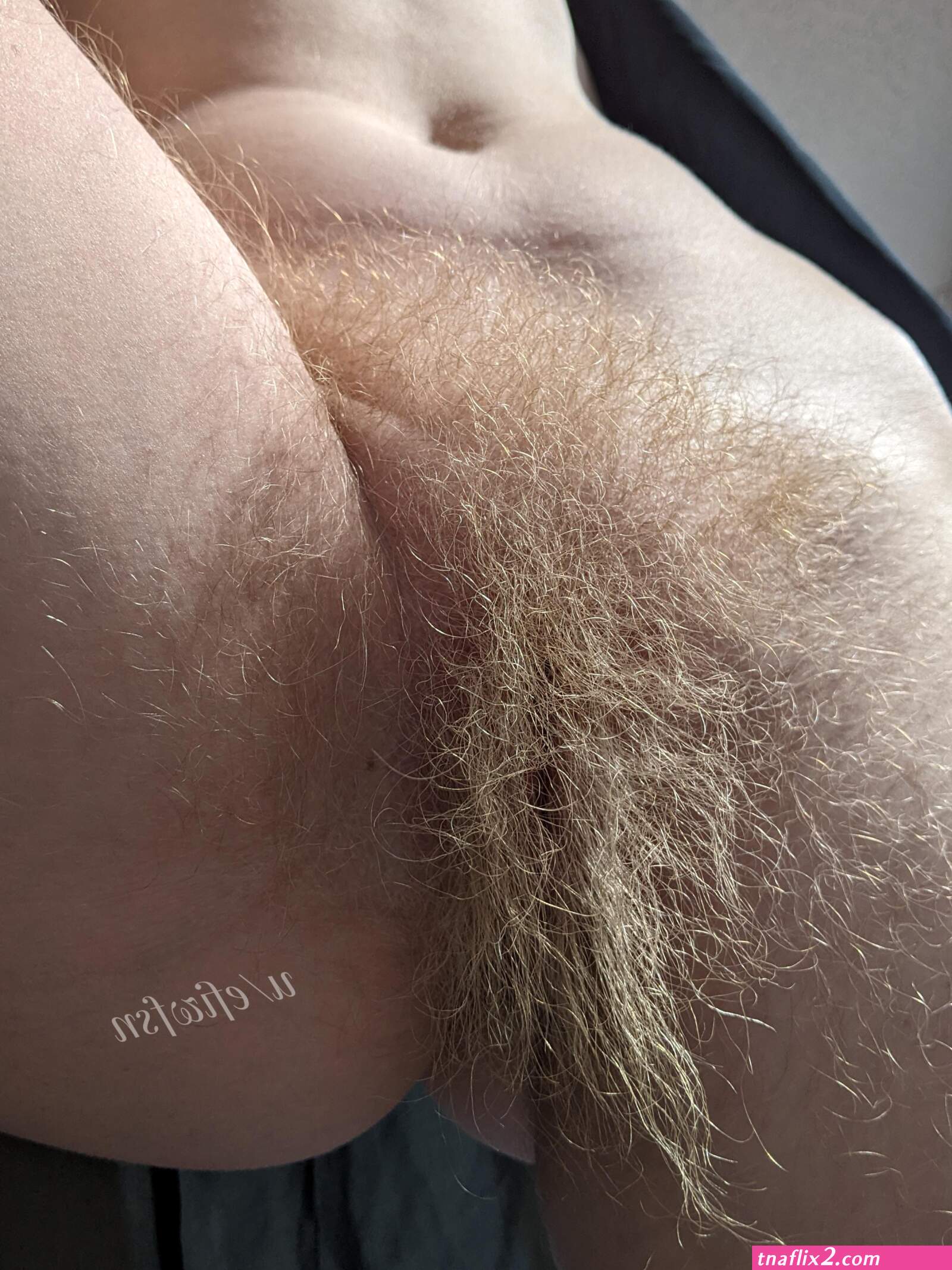 Clear pussy hair