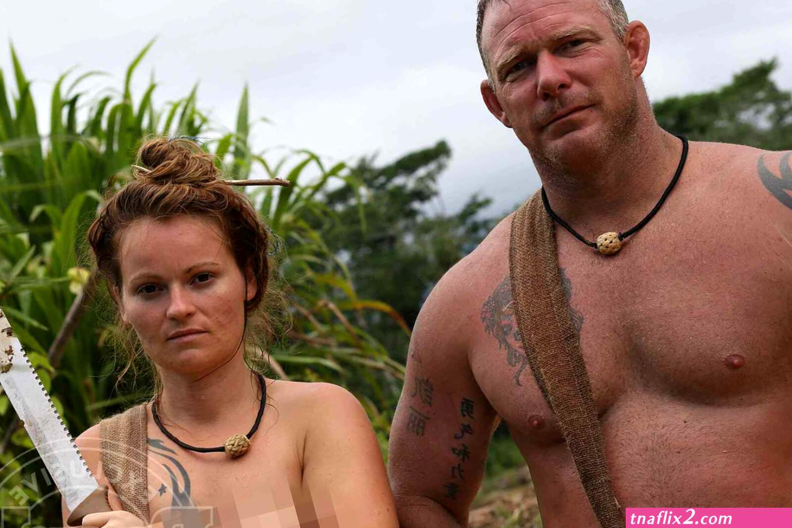 Naked and afriad